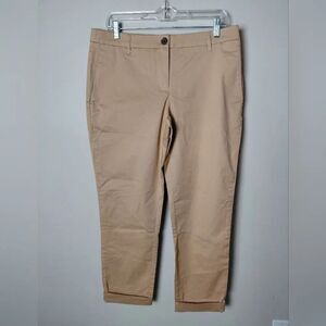 Wildfang Essential Trouser Size 6 Tan Camel New With Tags